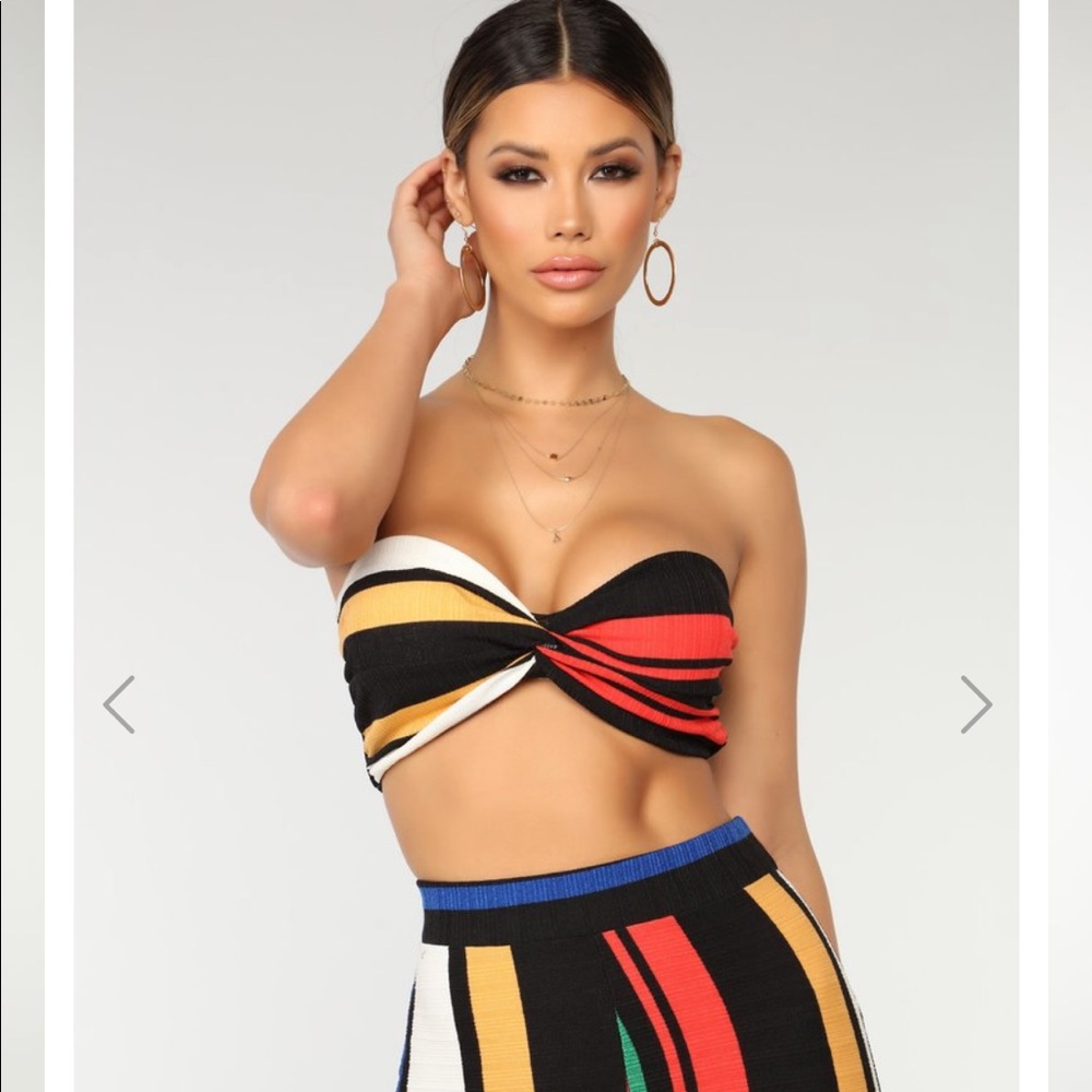 NWT- Fashion Nova Pants Set size small